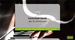 Desktop Screenshot of musikfachschaft.de
